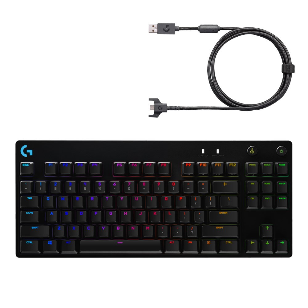 คีย์บอร์ดเกมมิ่ง Logitech Gaming Keyboard G Pro X Black