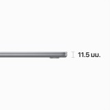 MacBook Air 15 : M2 chip 8C CPU/10C GPU/8GB/256GB - Space Gray-2023 (Eng-Keyboard)