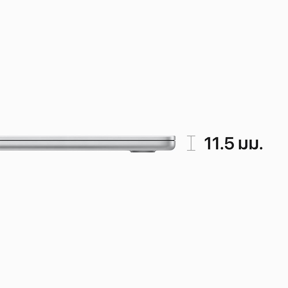 MacBook Air 15 : M2 chip 8C CPU/10C GPU/8GB/256GB - Silver-2023 (Eng-Keyboard)