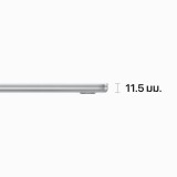 MacBook Air 15 : M2 chip 8C CPU/10C GPU/8GB/256GB - Silver-2023 (Eng-Keyboard)