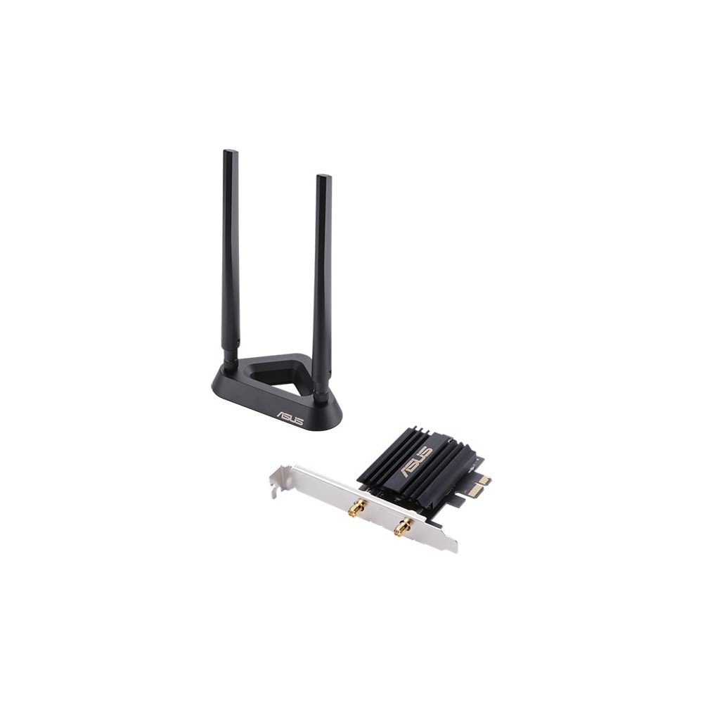 อุปกรณ์รับสัญญาณ  Asus Network PCE-AX58BT AX3000 PCI-E Wi-Fi 6
