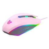 เมาส์เกมมิ่ง Onikuma Gaming Mouse Kame Pink