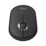 เมาส์ไร้สาย Logitech Bluetooth & Wireless Mouse M350 Pebble Graphite