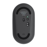เมาส์ไร้สาย Logitech Bluetooth & Wireless Mouse M350 Pebble Graphite
