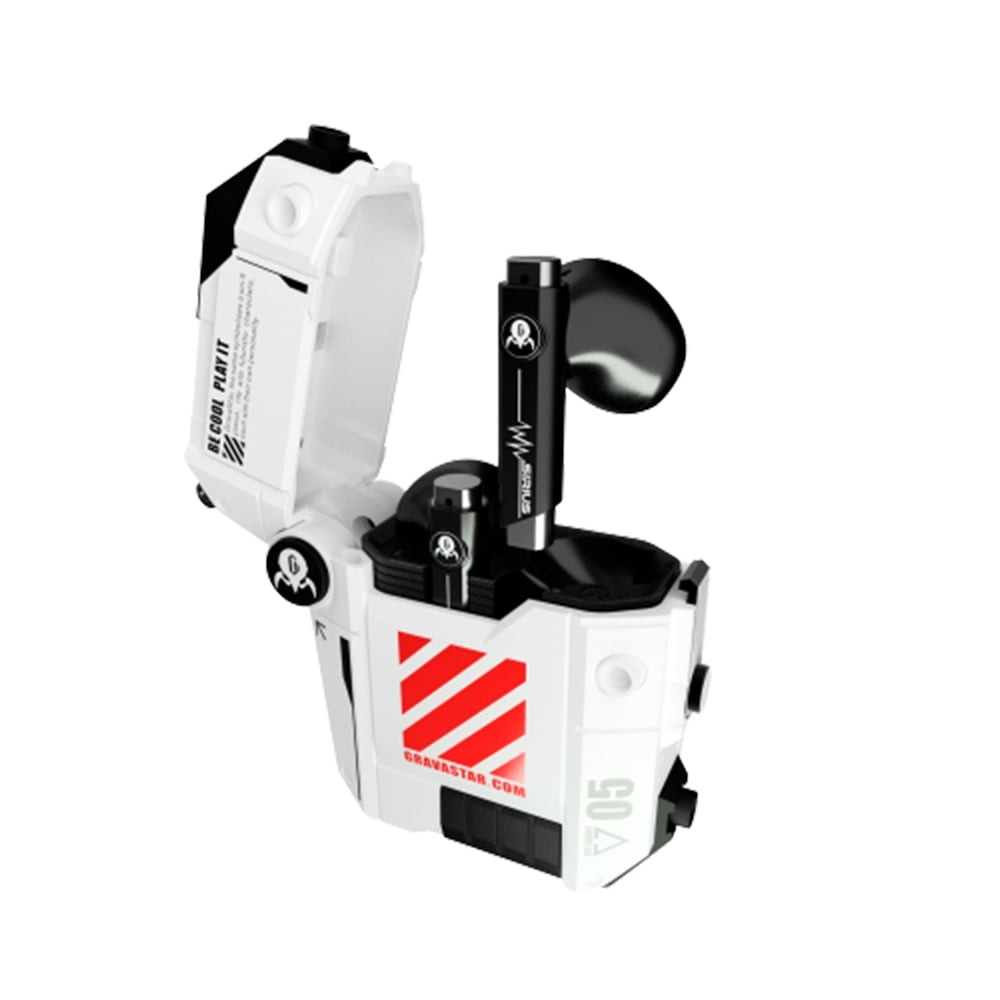 หูฟังไร้สาย Gravastar Earbuds TWS Sirius P5 Mecha Black/Whit