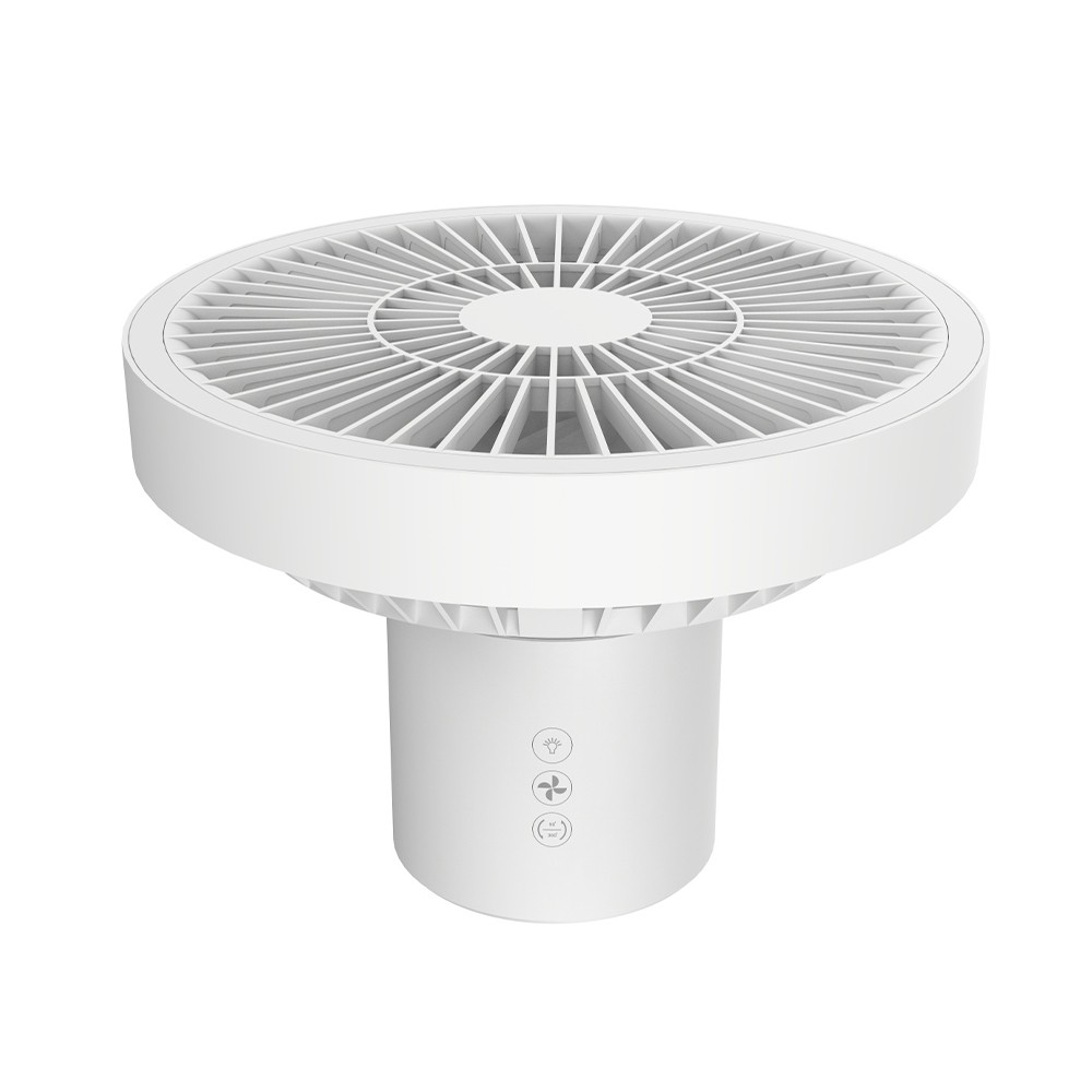 Youmi พัดลมพกพา Multiple-purpose portable USB Fan F8 White