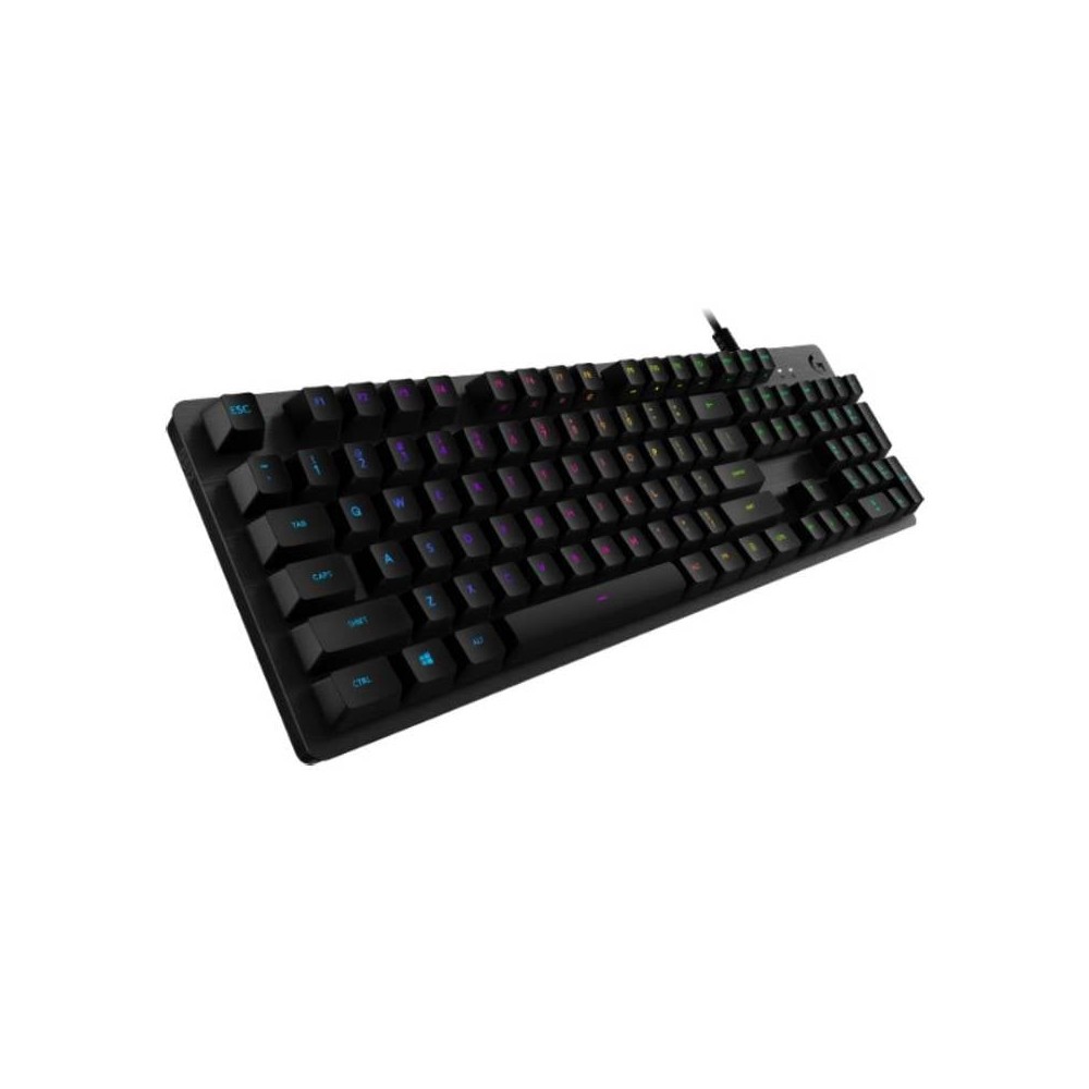 คีย์บอร์ดเกมมิ่ง Logitech Gaming Keyboard G512 RGB Mechanical GX Brown Tactile Black