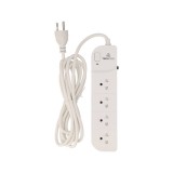 ปลั๊กไฟ TECHPRO Plug 4 Way 1 switch 3M. PLG01
