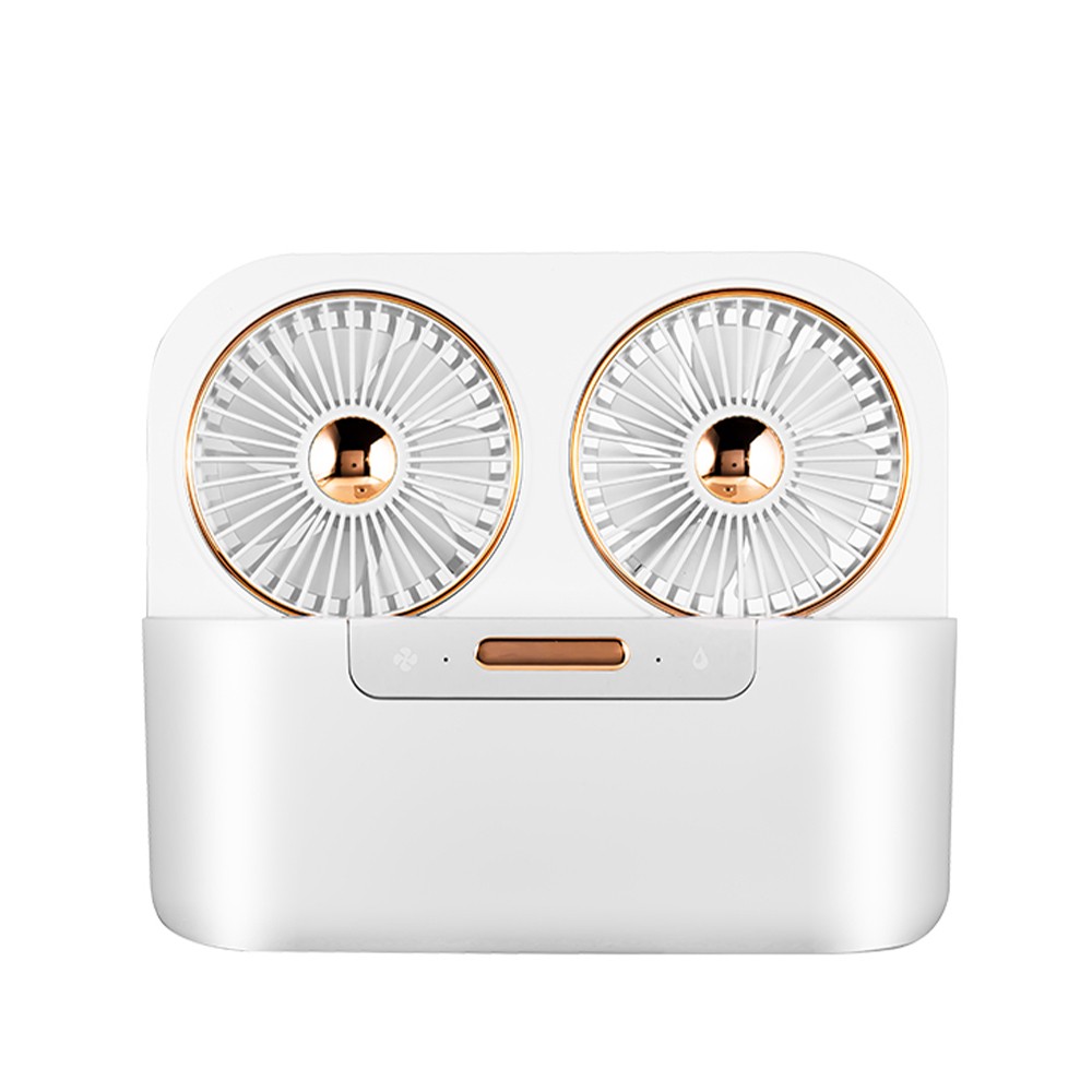 พัดลมพกพา Youmi Double Portable USB Fan YF005 White