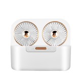 พัดลมพกพา Youmi Double Portable USB Fan YF005 White
