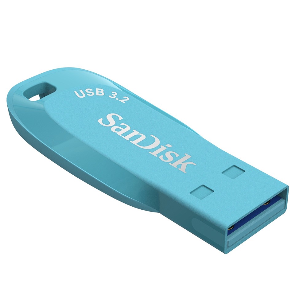 SanDisk แฟลชไดร์ฟ Ultra Shift 128GB Bachelor Button Blue