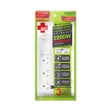 ปลั๊กไฟ Anitech 3 Way 1 Switch 3M. (H333)