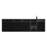 คีย์บอร์ดเกมมิ่ง Logitech Gaming Keyboard G512 RGB Mechanical GX Red Linear Black