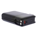 พาวเวอร์แบงค์ REMAX ความจุ 20000 mAh with Built In Cable and Adapter 22.5W Black
