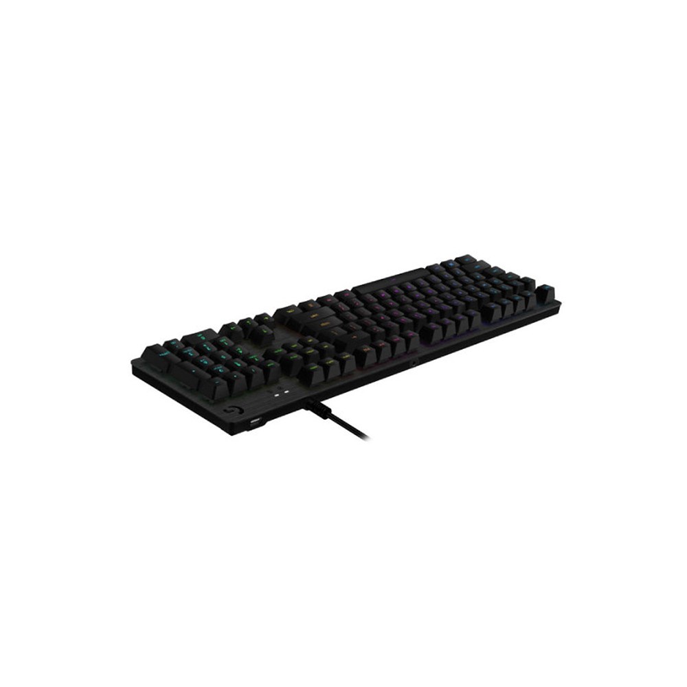 คีย์บอร์ดเกมมิ่ง Logitech Gaming Keyboard G512 RGB Mechanical GX Red Linear Black