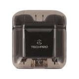 หูฟังไร้สาย TECHPRO TWS Transparent T01 Black