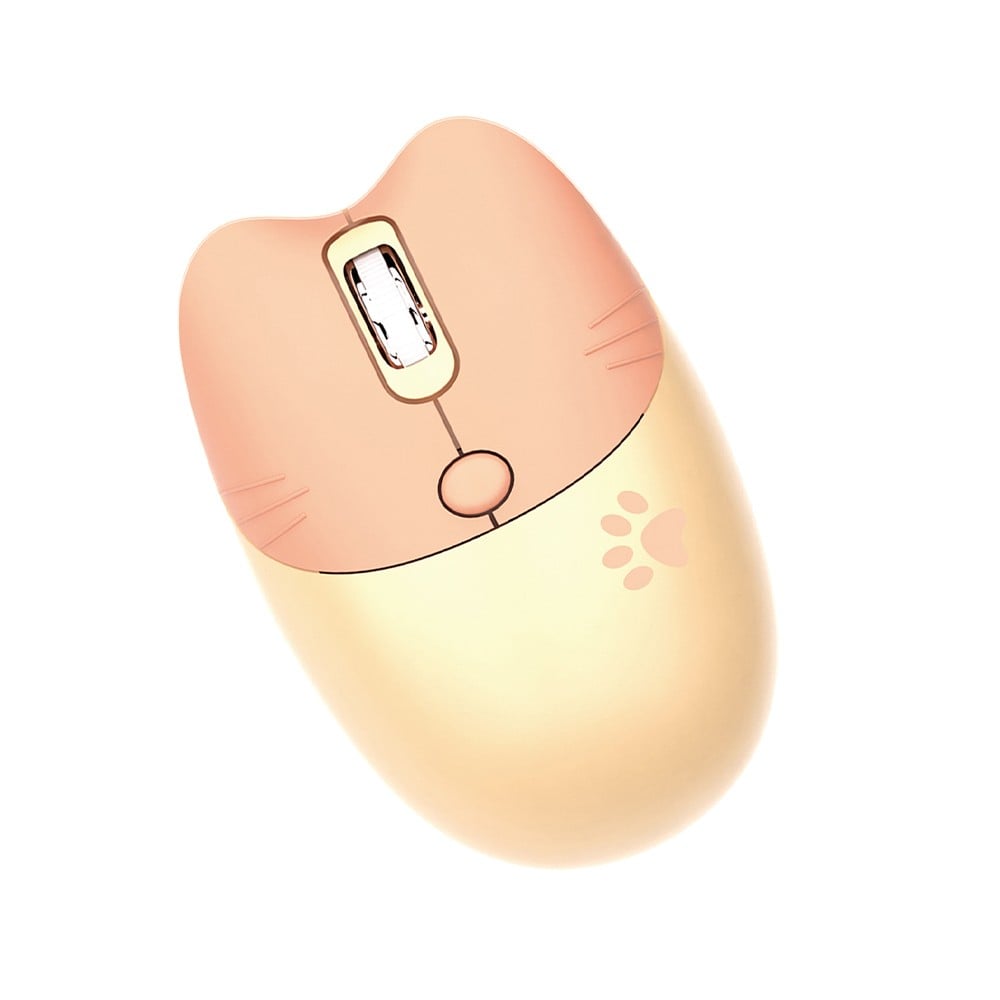 เมาส์ไร้สาย MOFii Wireless Mouse KITTEN Milktea