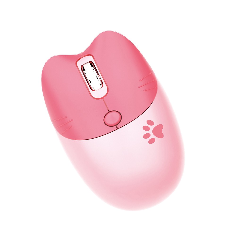 เมาส์ไร้สาย MOFii Wireless Mouse KITTEN Pink