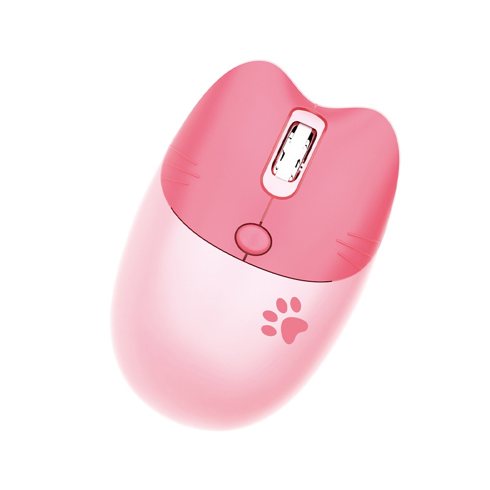 เมาส์ไร้สาย MOFii Wireless Mouse KITTEN Pink