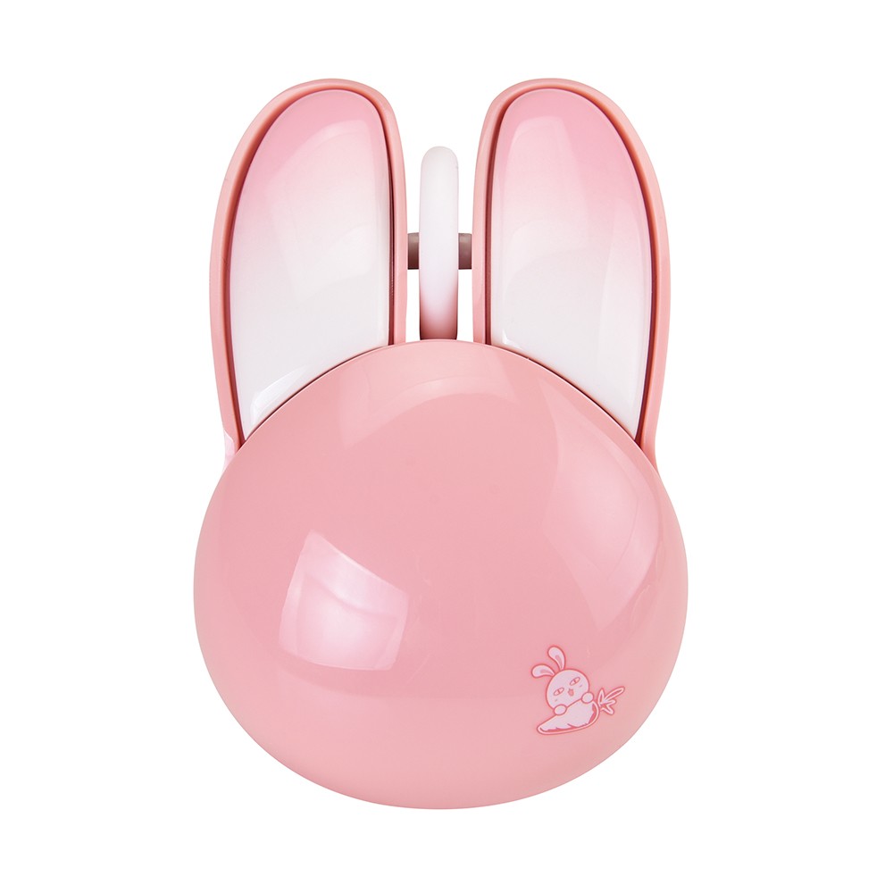 เมาส์ไร้สาย MOFii Wireless Mouse RABBIT Pink