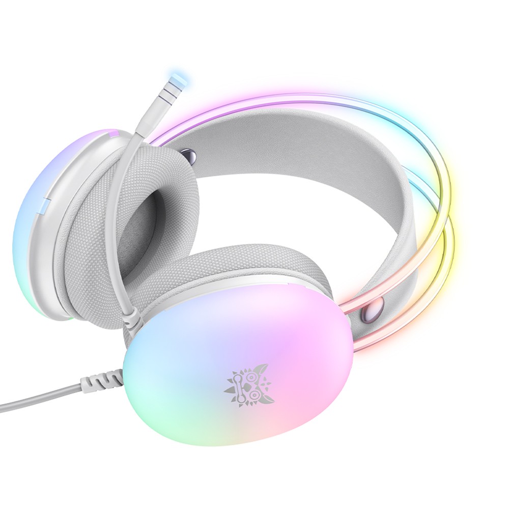 หูฟังเกมมิ่ง Onikuma Gaming Headset Hotaru 3.5mm White