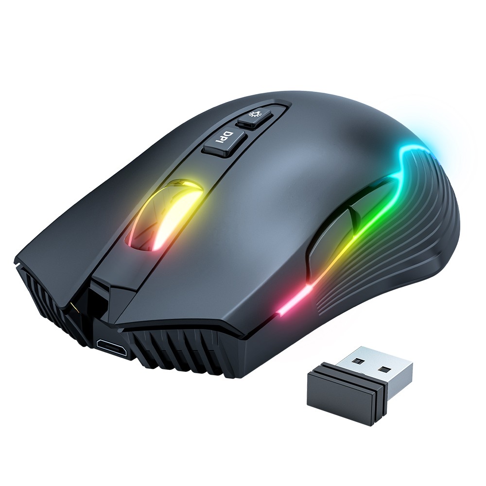 เมาส์เกมมิ่ง Onikuma Gaming Mouse Mizu Wireless Black