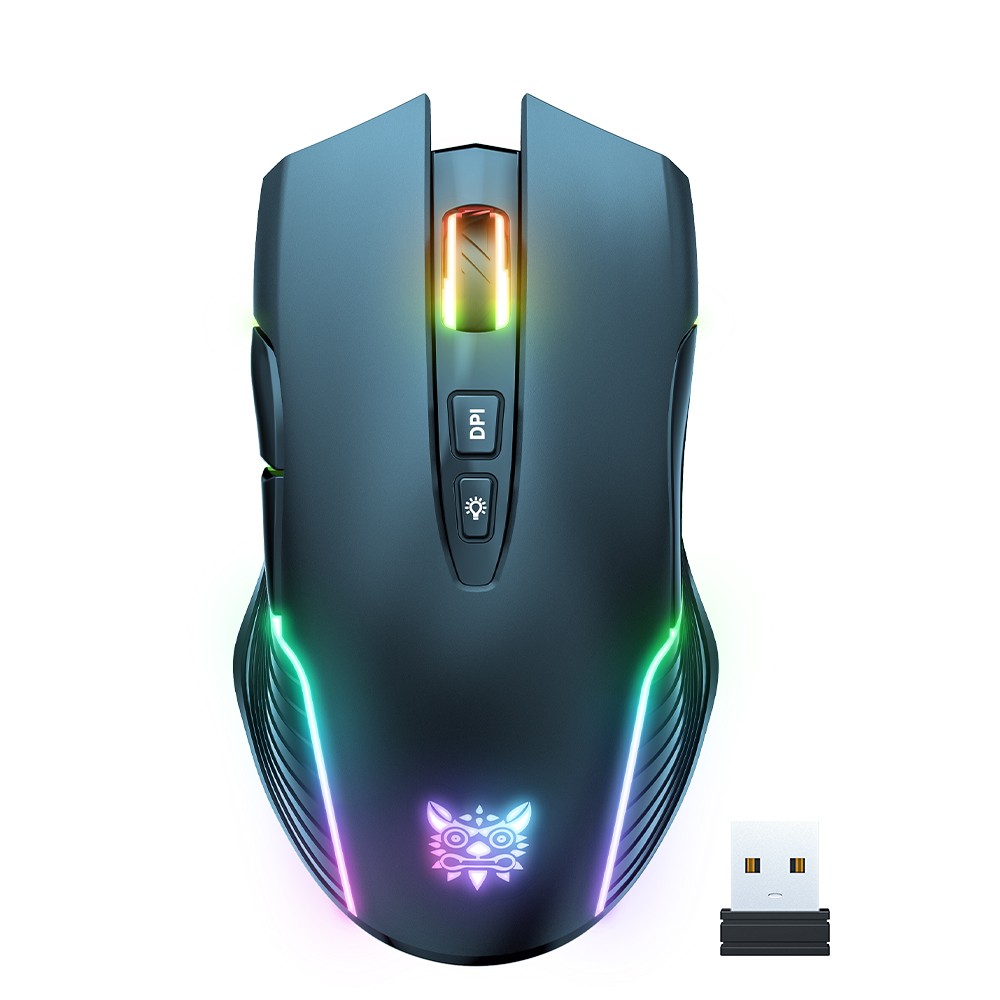 เมาส์เกมมิ่ง Onikuma Gaming Mouse Mizu Wireless Black