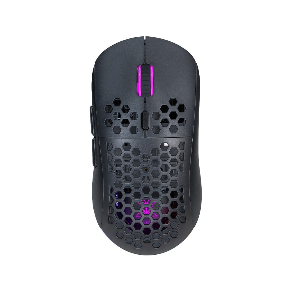 เมาส์เกมมิ่ง Nubwo Gaming Mouse Dual Mode X61 Shasta Black