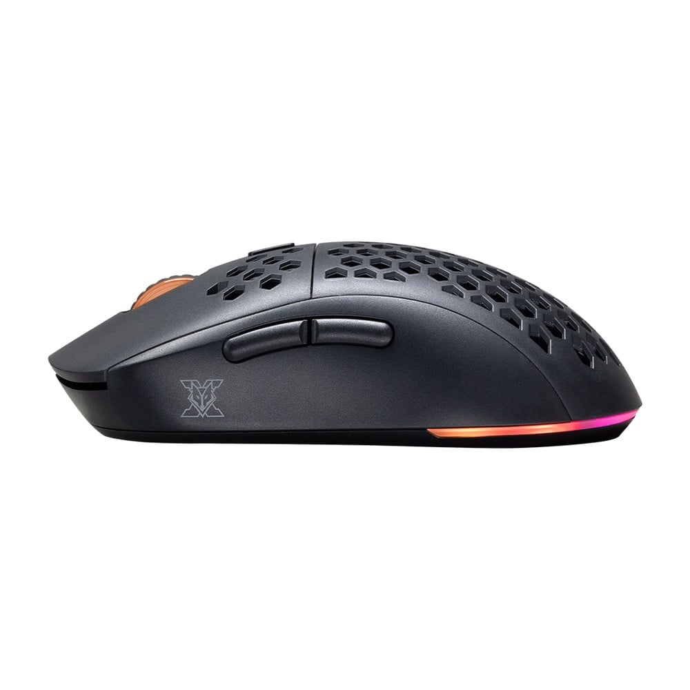 เมาส์เกมมิ่ง Nubwo Gaming Mouse Dual Mode X61 Shasta Black