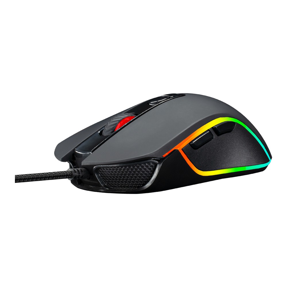 เมาส์เกมมิ่ง Nubwo Gaming Mouse X43 Plus Balrog Black