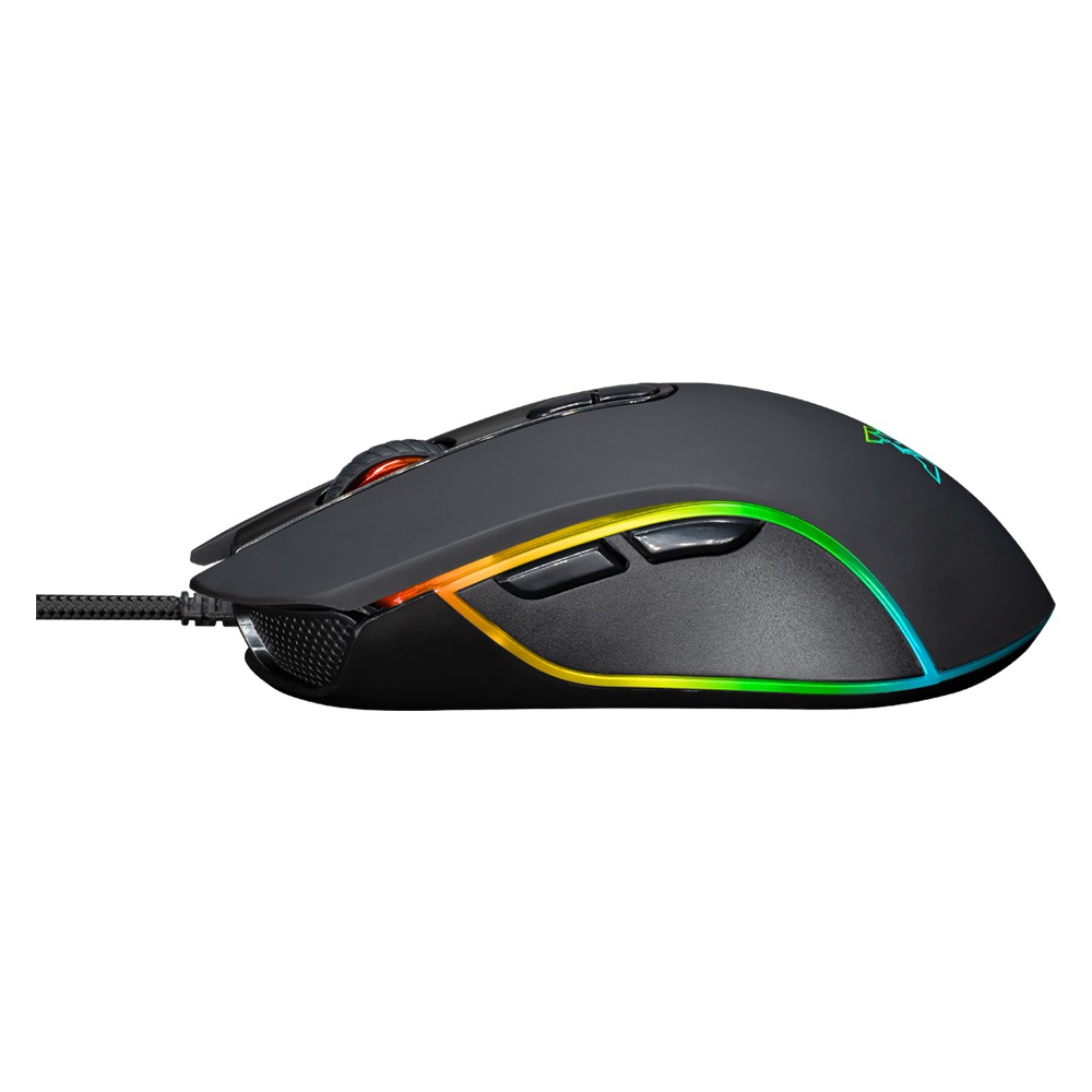 เมาส์เกมมิ่ง Nubwo Gaming Mouse X43 Plus Balrog Black