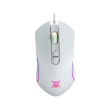 เมาส์เกมมิ่ง Nubwo Gaming Mouse X43 Plus Balrog White
