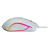 เมาส์เกมมิ่ง Nubwo Gaming Mouse X43 Plus Balrog White