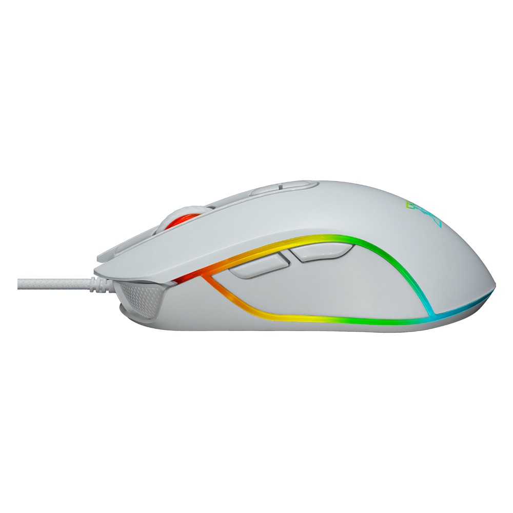 เมาส์เกมมิ่ง Nubwo Gaming Mouse X43 Plus Balrog White