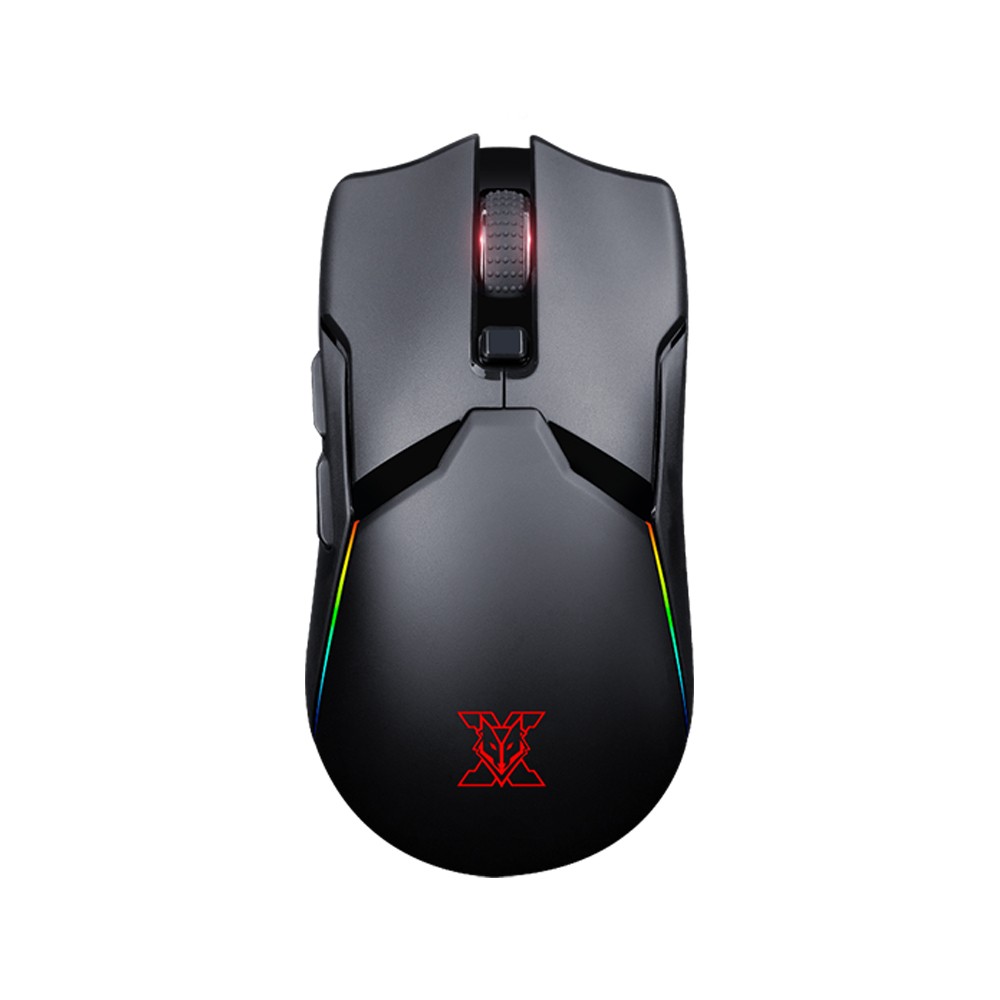 เมาส์เกมมิ่ง Nubwo Gaming Mouse X58 Antares Dual Mode Black