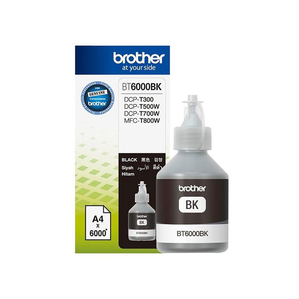 หมึกเครื่องปริ้น Brother Ink BT-6000BK (for T300,T500W,T700W,T800W)