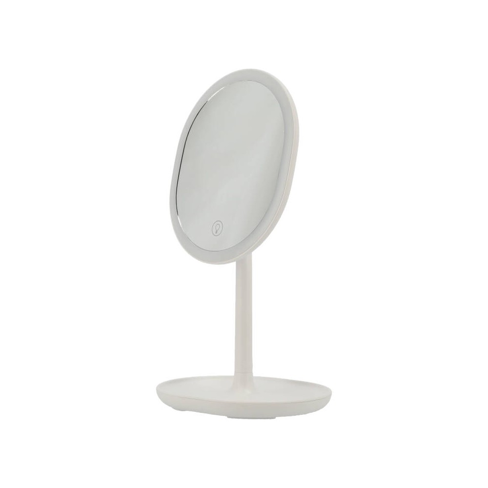 กระจกแต่งหน้า QPLUS Beauty Series Smart Light Makeup Mirror White