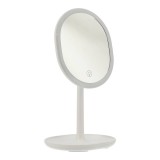 กระจกแต่งหน้า QPLUS Beauty Series Smart Light Makeup Mirror White