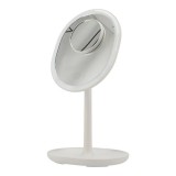 กระจกแต่งหน้า QPLUS Beauty Series Smart Light Makeup Mirror White