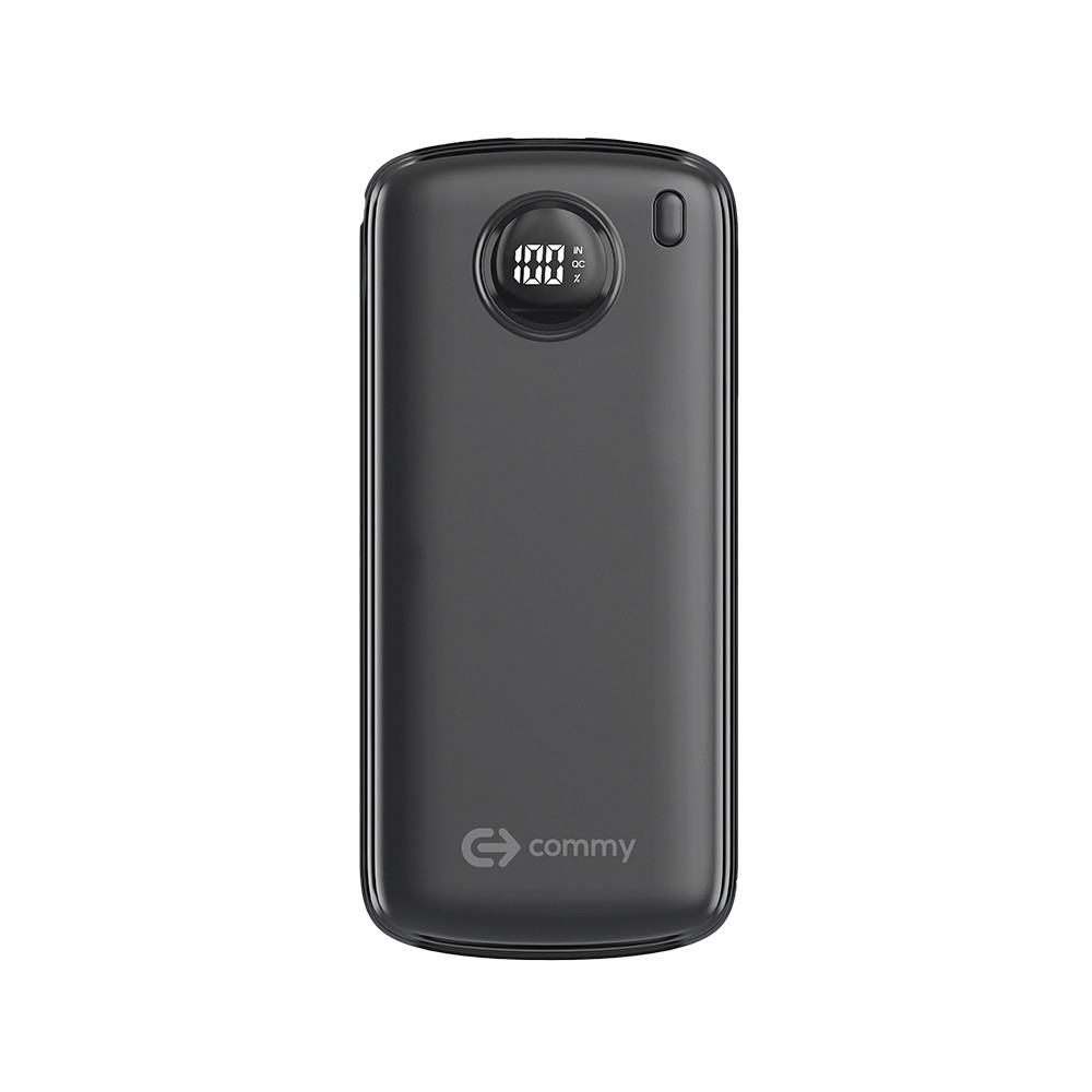 พาวเวอร์แบงค์ COMMY ความจุ 10,000 mAh P7 Black
