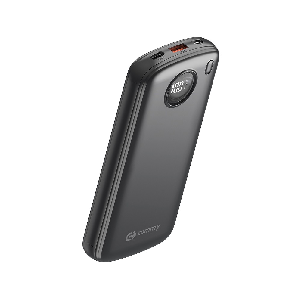 พาวเวอร์แบงค์ COMMY ความจุ 10,000 mAh P7 Black