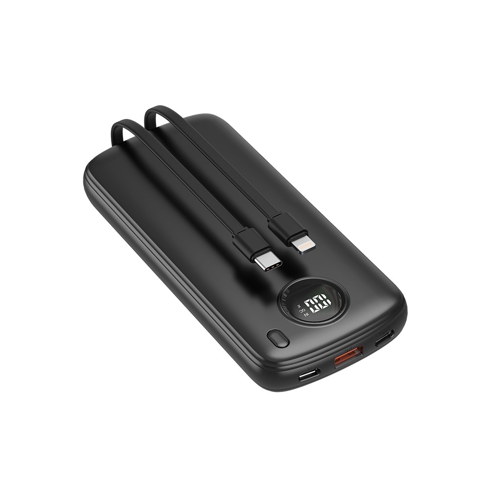 พาวเวอร์แบงค์ COMMY ความจุ 10,000 mAh P7 Black