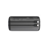 พาวเวอร์แบงค์ COMMY ความจุ 10,000 mAh P7 Black