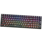 คีย์บอร์ดเกมมิ่ง Royal Kludge Gaming Keyboard RK100 Wireless Hot Swappable RGB Backlight Black (Blue Switch)