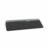 คีย์บอร์ดไร้สาย Logitech Bluetooth and Wireless Keyboard Multi-Device K580 Slim Graphite (EN)