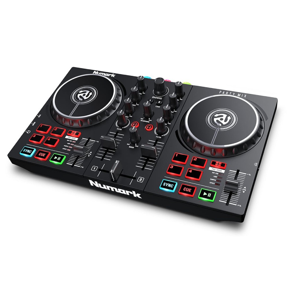 เครื่องเล่นดีเจ Numark Party Mix MKII Black