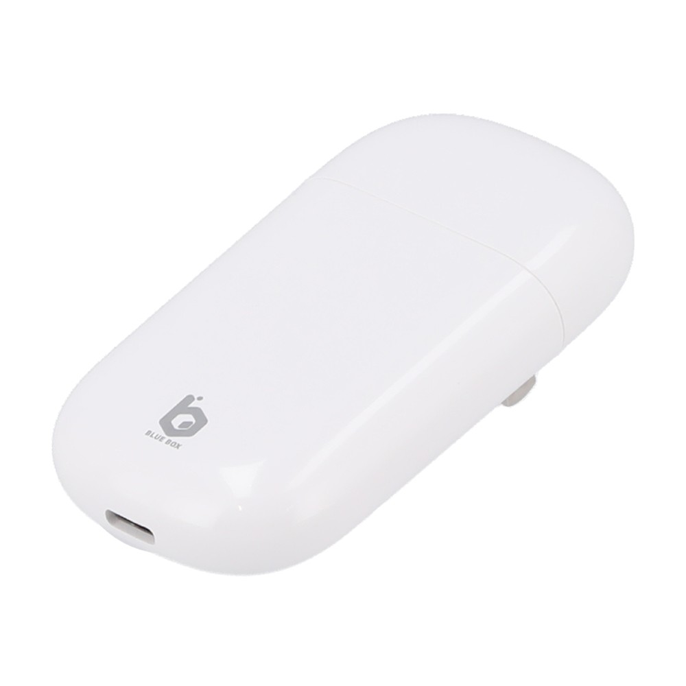 อะแดปเตอร์ Blue Box Flat Wall Charger USB-C White