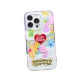 Sheep x Care Bears เคส iPhone 15 Pro Max ลาย Care a lot