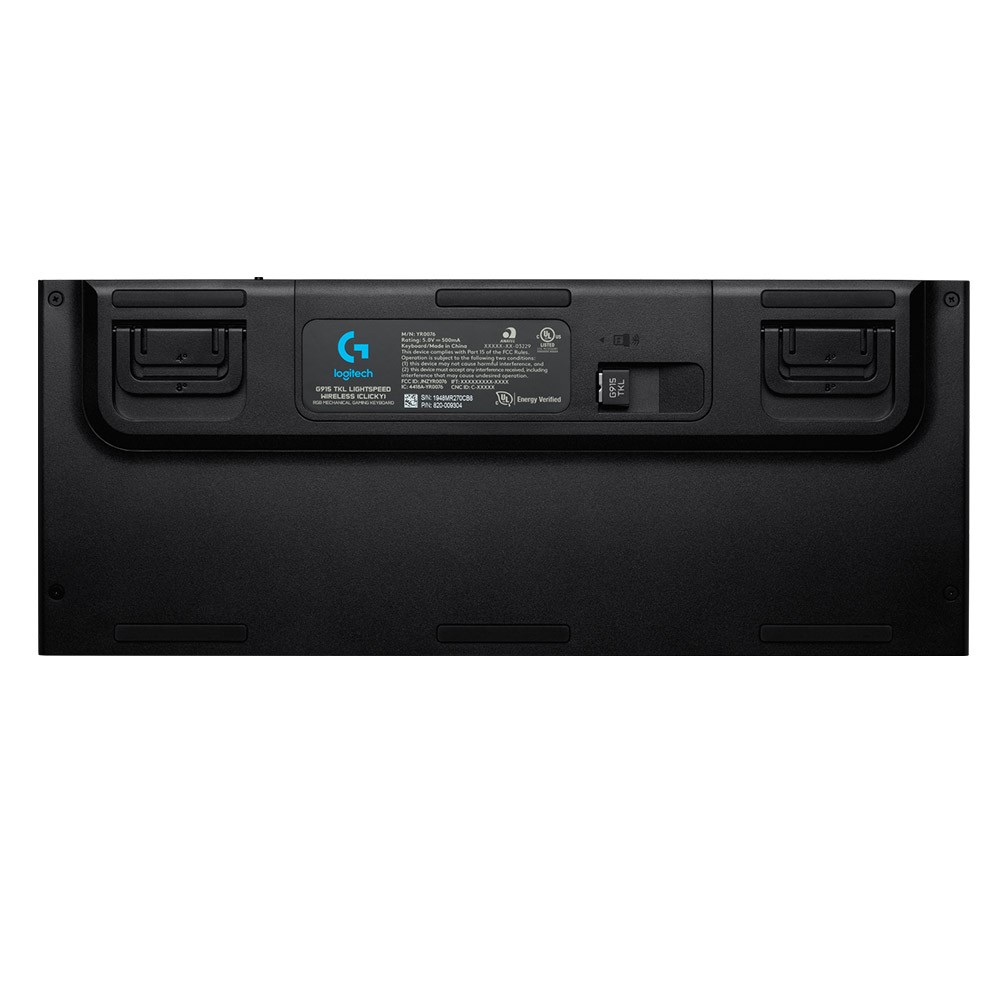 คีย์บอร์ดเกมมิ่ง Logitech G913 TKL Lightspeed Wireless RGB Mechanical Tactile
