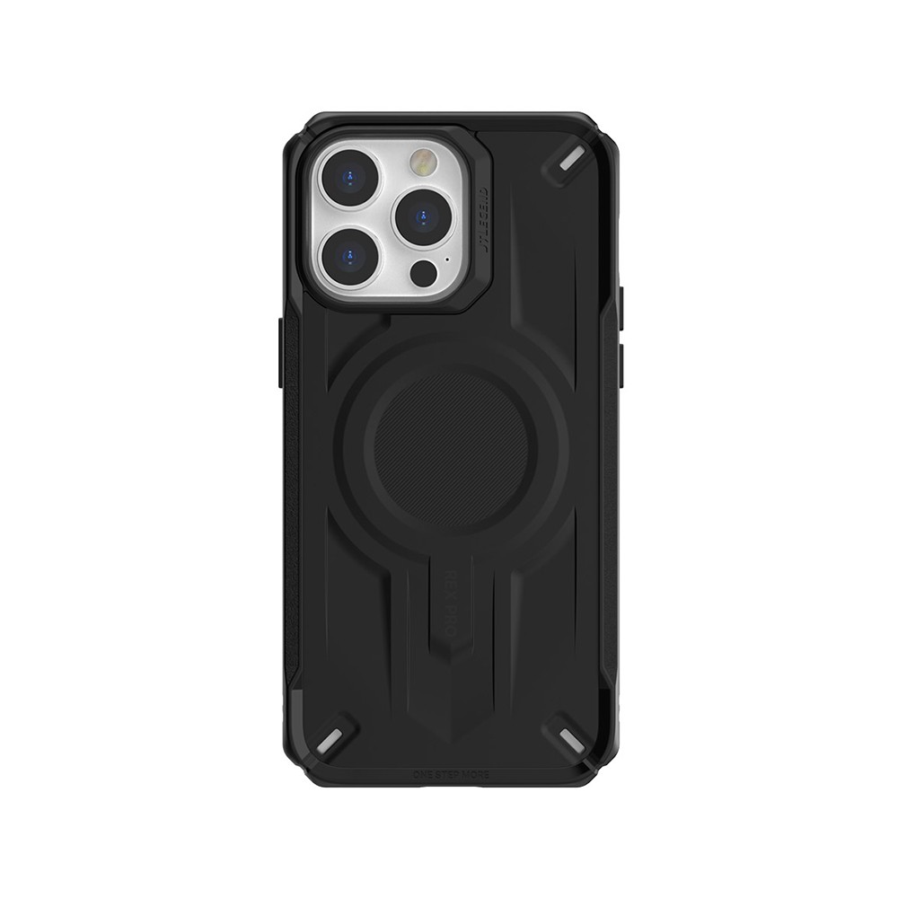 เคส JTLEGEND iPhone 15 Pro REX Pro Kooling Shockproof Case Black